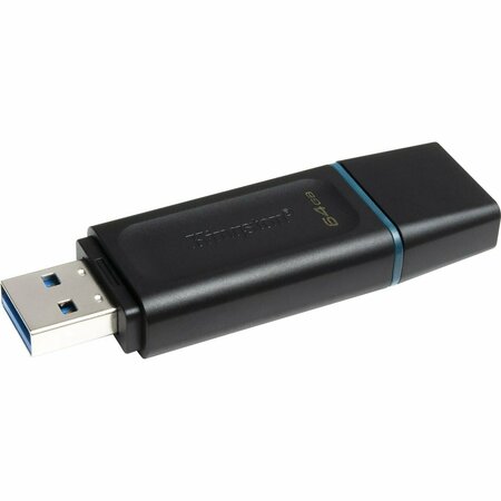 KINGSTON 64GB USB3 2 G1 DTE Blk Teal DTX64GB